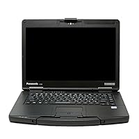 Panasonic Toughbook CF-54 MK3, Intel Core i5-7300U @ 2.60GHz, 14-inch HD, 32GB, 512GB SSD, 4G LTE, Webcam, Backlit Keyboard, DVD, Fingerprint, Serial, Windows 10 Pro (Renewed)