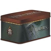 War of the Ring Second Edition Card Box and Sleeves – Gandalf Version 120CT – Durable and Sturdy TTRPG TCG Card Storage – Designed for use with War of the Ring Second Edition – Sleeve size 68 x 120mm