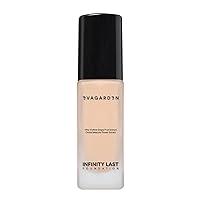 Infinity Last Foundation - Liquid Foundation for Normal to Combination Skin - Long-Lasting with Natural Finish - 262B Peach - 1 oz