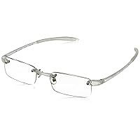1 Lightweight Rimless Rectangle Reading Glasses For Men and Women 1 Lightweight Rimless Rectangle Reading Glasses For Men and Women