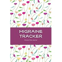 Floral Pocket size Migraine Journal, Pain Log, Monitoring Headache Triggers, Symptoms and Pain Relief.: Migraine Tracker for Chronic Pain and Symptoms
