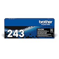 Brother TN-243BK Original Toner Cartridge DCP-L3510CDW, DCP-L3550CDW, HL-L3210CW, HL-L3230CDW, HL-L3270CDW, MFC-L3710CW, MFC-L3730CDN, MFC-L3750CDW and MFC-L3770CDW, Black, Standard