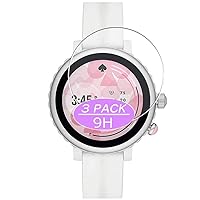 3枚 VacFun ガラスフィルム ， Kate Spade New York Sport Smartwatch 41mm 向けの 強化ガラス フィルム 保護フィルム 保護ガラス ガラス スマートウォッチ と互換性のある 液晶保護フィルム 腕時計（非 ケース カバー