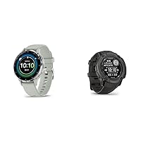 Garmin Venu 3S GPS Fitness Smartwatch with Bluetooth Telephony and Voice Assistance & Instinct 2X Solar GPS Smartwatch with Infinite Battery Life in Smartwatch Mode