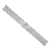 Ewatchparts 20MM WATCH BAND STAINLESS STEEL BRACELET COMPATIBLE WITH 41MM OMEGA SEAMASTER PLANET OCEAN