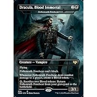 Magic: the Gathering - Dracula, Blood Immortal (Falkenrath Forebear) (334) - Borderless - Innistrad: Crimson Vow - Dracula Series
