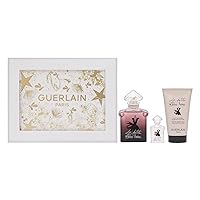 Guerlain La Petite Robe Noire for Women 3 Piece Set Includes: 1.6 oz Eau de Parfum Intense Spray + 0.16 oz Eau de Parfum Intense + 2.5 oz Velvet Body Milk for Glamorous Skin