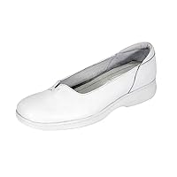 Cali Women's Wide Width Comfort Leather Slip On Shoes
