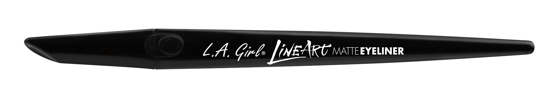 L.A. Girl Line Art Matte Eyeliner, Intense Black, 0.014 Fl. Oz. (Pack of 3),GLE712