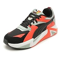 Puma Womens Rs- Pulsoid Brand Love Lace Up Sneakers Shoes Casual - Black, Orange