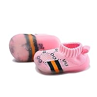 HOVELL Baby Kid Non-slip Rubber Sole Socks Shoes Indoor House Floor Bootie Slipper for Toddler Girls Boys