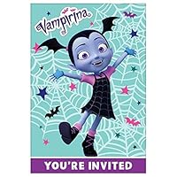 Vampirina Printed Invitation Cards - 8pc