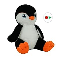 Record Your Own Plush 8 Inch Plush Penguin - Ready 2 Love in a Few Easy Steps