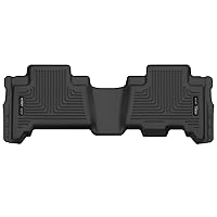 Husky Liners — X-ACT Contour Floor Liners | Fits 2013 - 2023 Toyota 4Runner, 2014 - 2022 Lexus GX460, 2nd Row Liner - Black, 1 pc. | 53861
