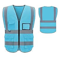 Personalized High Reflective Safety Vest Custom Hi Vis Safety Vest Men Women Construction Workwear Security Vest