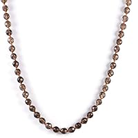 Semi Precious stone Necklace Gemstone Beads Luxury Handmade Women's Necklace