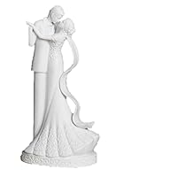 to Have and to Hold Wedding Couple Bride and Groom Porcelain Cake Topper