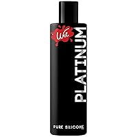 Wet Platinum Silicone-Based Lube for Men, Women & Couples, 3 Fl Oz - Ultra Long-Lasting & Water-Resistant Premium Personal Lubricant - Safe to Use with Latex Condoms - Non-Sticky & Hypoallergenic…