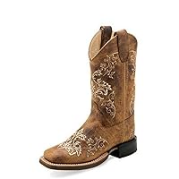 Old West Boots Girl's Stitch (Toddler/Little Kid)