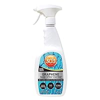 303 Products Marine Graphene Nano Spray Coating - Next Level Protection - Enhances Gloss and Depth - Reduces Water Spotting - UV Ray Protection- Safe to Use in the Sun - 32 fl. oz. (30251), White