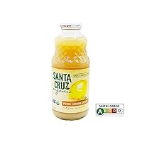 Santa Cruz, Lemon 100% Organic Juice, 16 Fl Oz