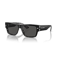 Dolce & Gabbana Sunglasses DG 4451 340387 Black On Grey Havana Dark