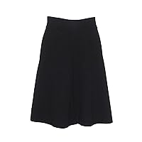 Hard Tail Junior Flat Waist Knee Length Cotton A-Line Skirt Style B-846