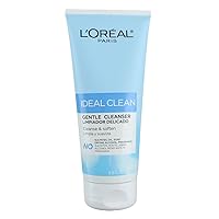 L'Oreal Ideal Clean Foaming Gel Cleanser 6.8 oz (Pack of 2) PACKAGING MAY VARY