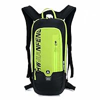 WINDCHASER Cycling Backpack, 10L Bicycle Backpack Waterproof Breathable Bag for Outdoor Travel Hiking Climbing Biking Running Skiing (Green.)