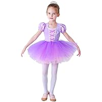 Dressy Daisy Princess Ballet Tutu Dress Fancy Dance Wear Ballerina Costume Outfit Dancewear for Toddler & Little Girls