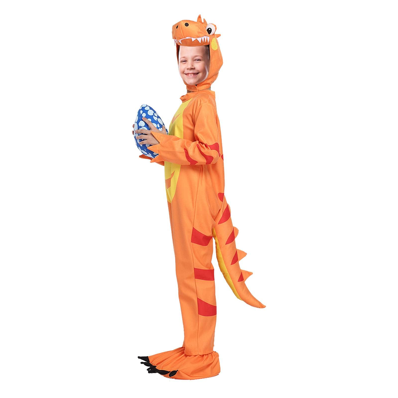 Twister.CK Kids Dinosaur Costume for Halloween Dinosaur Dress Up Party and Role Play,Available in 3 Kids Sizes T S M