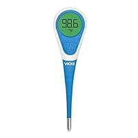 ComfortFlex Digital Thermometer – Accurate, Color Coded Readings in 8 Seconds - Digital Thermometer for Oral, Rectal or Under Arm Use