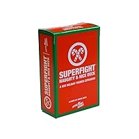 Skybound Entertainment Superfight Naughty and Nice Deck : 100 Holiday Themed Cards for The Game of Absurd Arguments | 3 or More Players, Ages 18 and Up