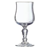 Alc International RNL05 Normandy Wine Glass, 5.6 fl oz (160 cc), 11392 (11686), Fully Reinforced Soda Glass, France, Pack of 12