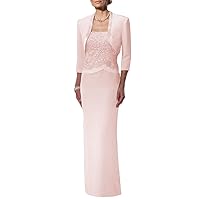 Sheath/Column Mother of The Bride Dress Elegant Wedding Guest Dress Sleeveless Floor Length Evening Dress 2024