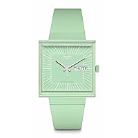 Swatch Unisex Casual Watch Green Bioceramic Quartz What IF?…Mint