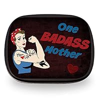 Badass Mother Mints Cool Encouragement for Moms Friends Fun Easter Gifts Stocking Stuffers for Women Chocolate Breath Mints Valentine’s Day Mother’s Day Ideas