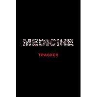 Medicine Tracker: Notebook, log book. Medication journal book to keep track of medications and pill tracking. Medicine Tracker: Notebook, log book. Medication journal book to keep track of medications and pill tracking. Paperback