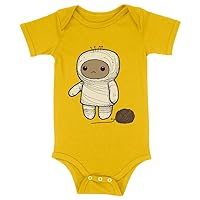 Drawing Print Baby Jersey Onesie - Graphic Baby Bodysuit - Art Baby One-Piece