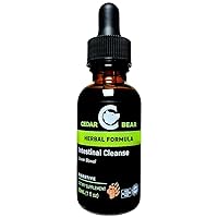 Cedar Bear Intestinal Cleanse a Liquid Herbal Supplement That Moderates The Environment of The Digestive System, Allowing Beneficial Flora to Flourish 1 Fl Oz