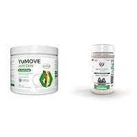 YuMOVE Adult Dog Hip Joint Tablets with Glucosamine, VETRISCIENCE Perio Support Cat Dog Dental Powder Reduces Tartar and Bad Breath, 300 Tablets, 192 Servings