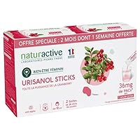 Naturactive Urisanol Cranberry 2 x 28 36 Sticks for Adult