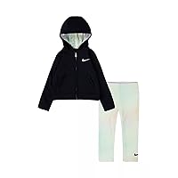 Nike Toddler Girls Therma-FIT Full-Zip Hoodie and Leggings 2 Piece Set