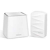 Meshforce M3 Mesh WiFi System, Mesh Routers for Wireless Internet, Gigabit WiFi Router Replacement-Up to 3,000 sq.ft Whole Home Coverage(1 WiFi Point & 1 Dot)