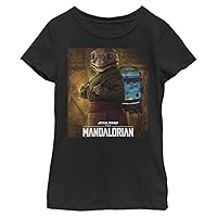 STAR WARS Women's Mandalorian Frog Lady Poster Girls Short Sleeve Tee Shirt