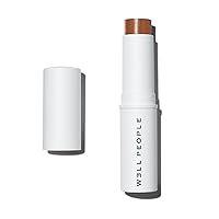 Well People Bio Stick Foundation, Creamy, Multi-use, Hydrating Foundation For Glowing Skin, Creates A Natural, Satin Finish, Vegan & Cruelty-free, 8N