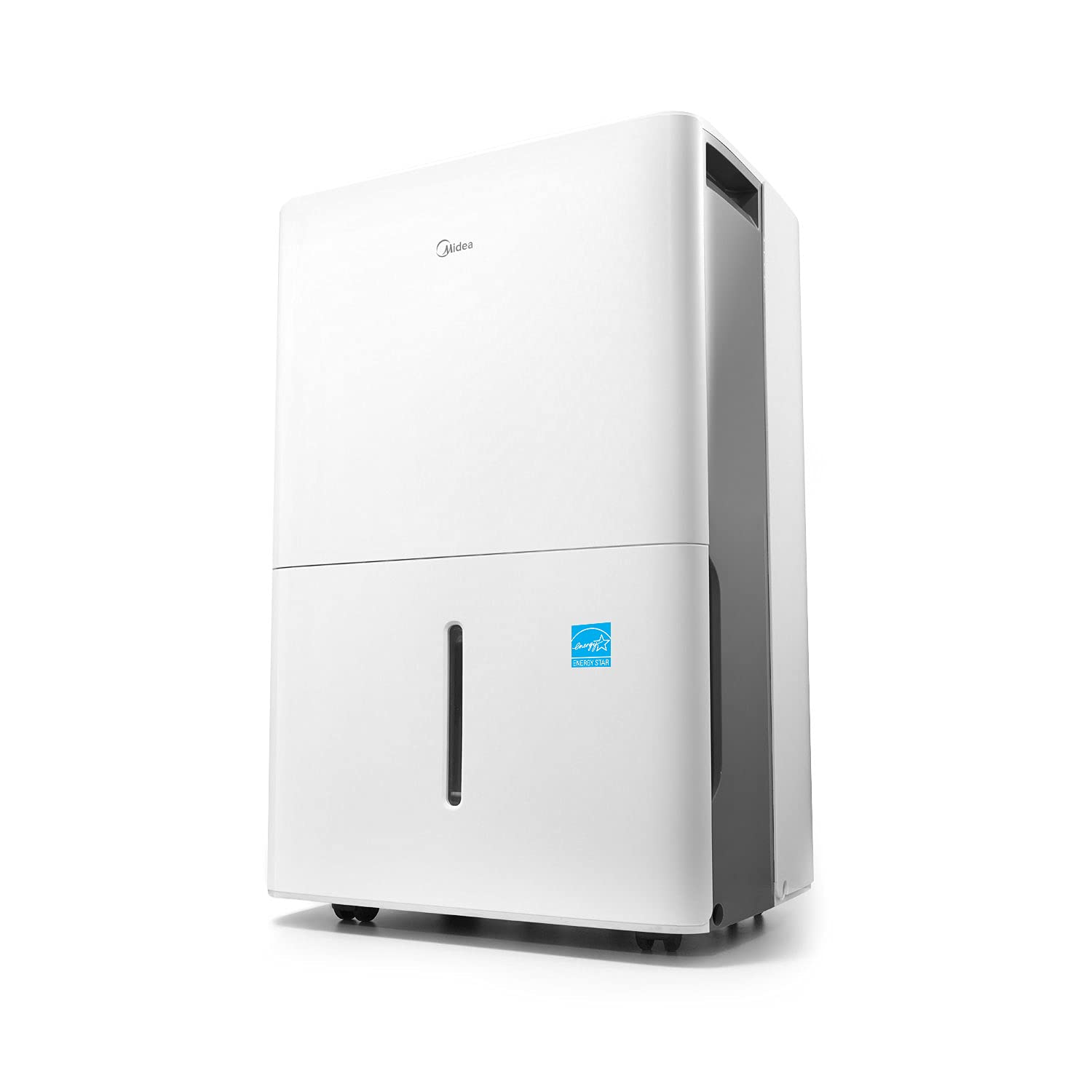 Midea 4,500 Sq. Ft. Energy Star Certified Dehumidifier With Reusable Air Filter 50 Pint 2019 DOE (Previously 70 Pint) - Ideal For Basements, Large ...