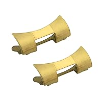 Ewatchparts 2 - END PIECE LINK COMPATIBLE WITH ROLEX 36MM PRESIDENT DAY DATE WATCH BAND 20MM GOLD