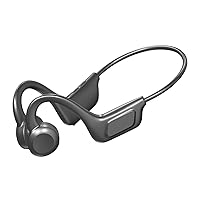 Headset, VG06 Bone Conduction BT Headset Wireless On-Ear Lightweight Headphone Ear Hanging Wireless Earphone