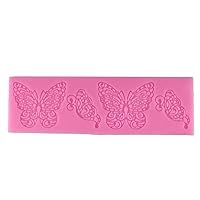 Butterfly Flying Silicone Cake Mould Baking Tools Lace Fondant Cake Mould